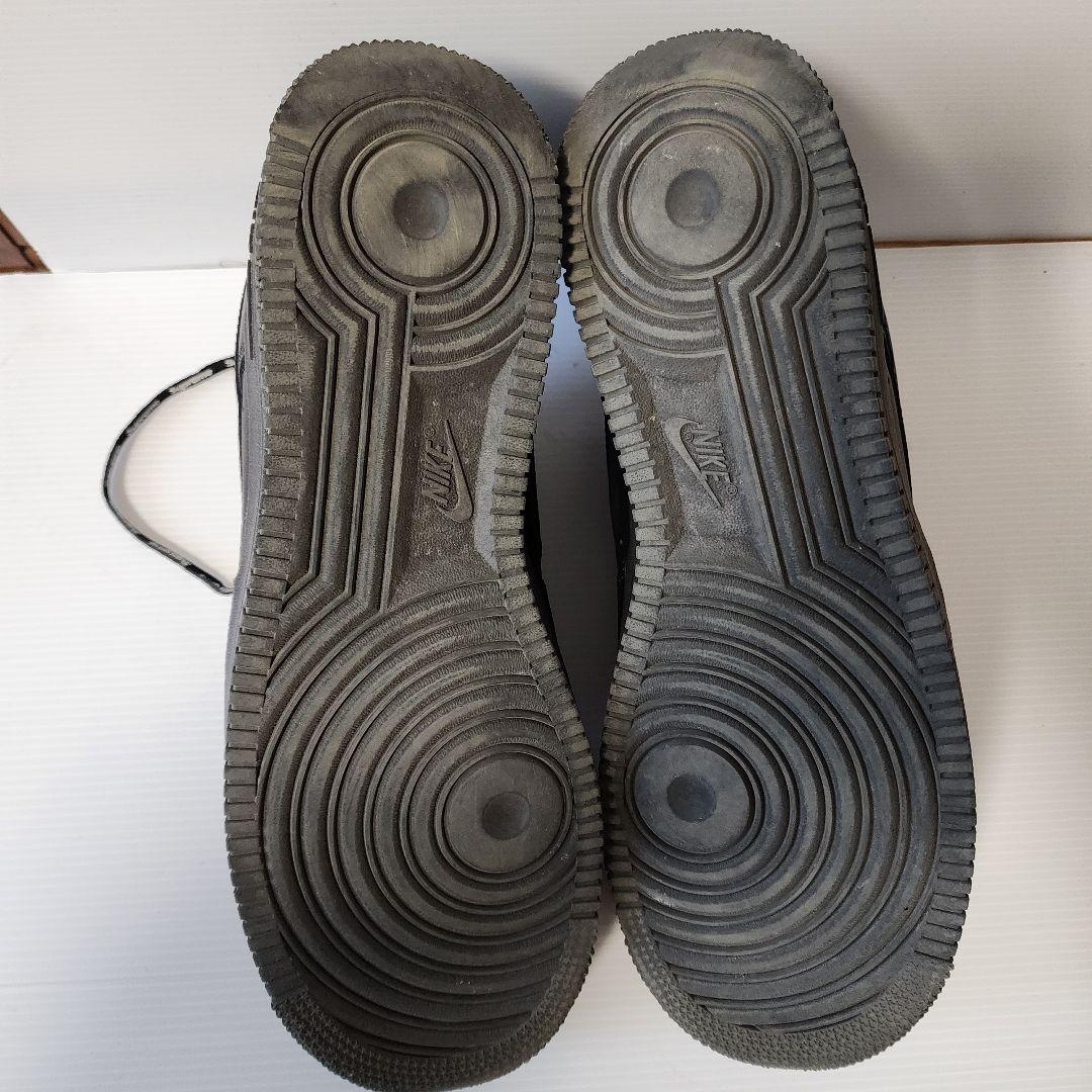 ナイキ　エアフォース1 Supreme ブラック　28.5cm