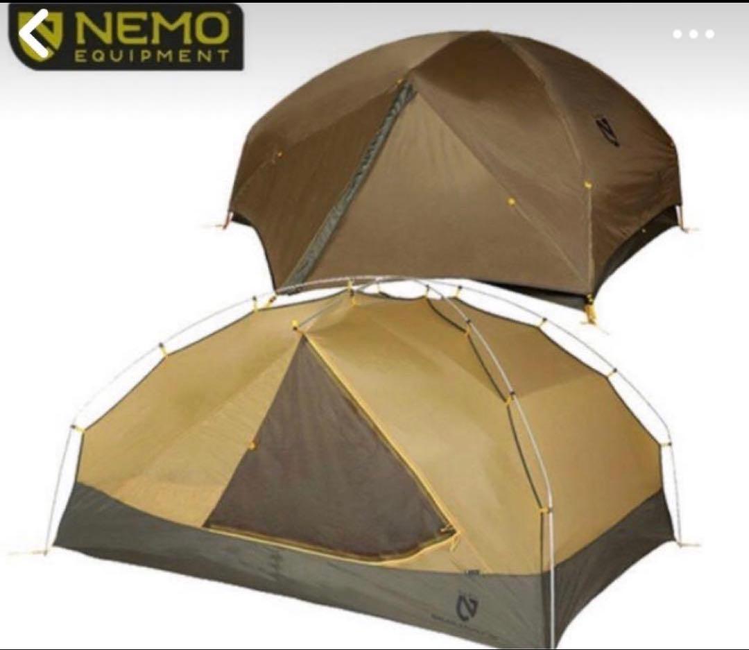 最終値下げ★NEMO ニーモ★ギャラクシーストーム 2P 山岳テントデビューにオススメ！ニーモ【ギャラクシーストーム2P