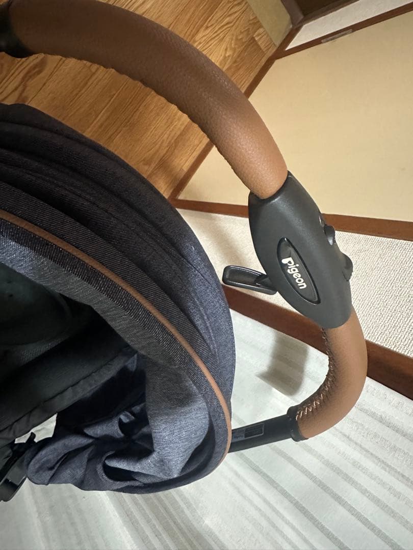 ピジョン ランフィ ベビーカー Runfee RB3 トラッドデニム - メルカリ