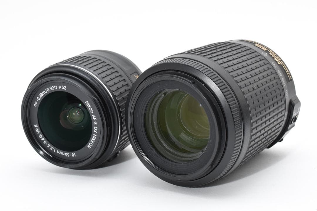 ✨フルセット✨Nikon D5500 ダブルレンズ カメラバッグ付き スマホ転送