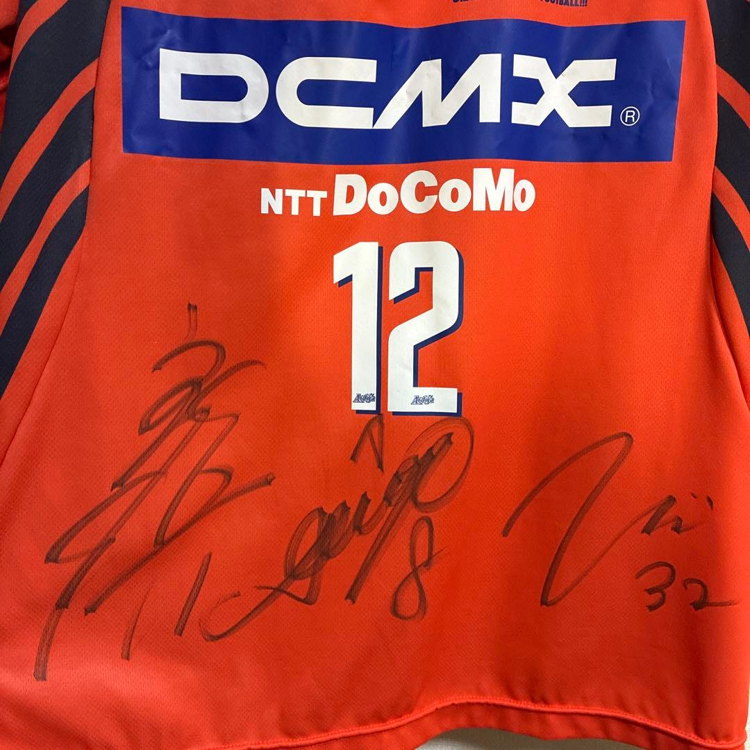 大宮アルディージャ サイン入り 2008ホームユニフォーム Mサイズ