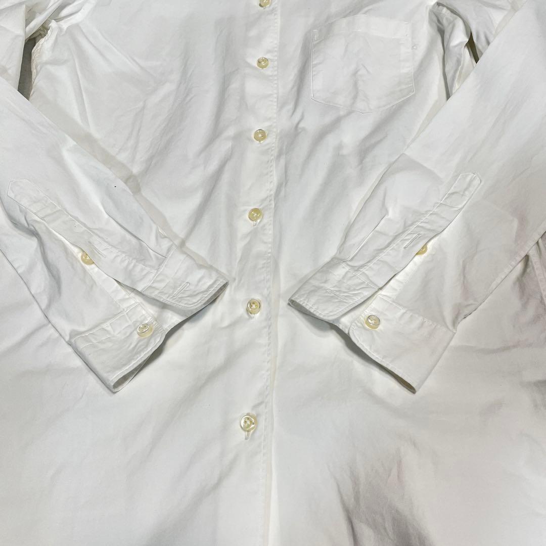 美品 ドゥーズィエムクラス ワイヤーウォッシュ シャツ ホワイト