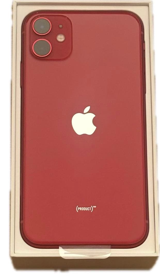 iPhone 11 (PRODUCT)RED 256 GB SIMフリー - メルカリ