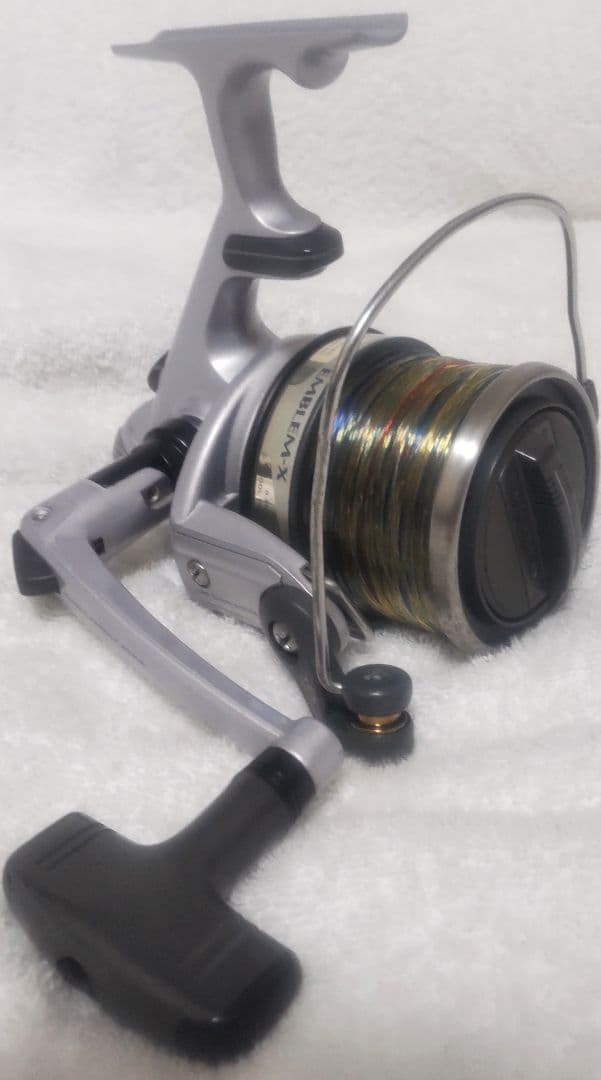 ダイワエンブレムX5000T遠投カゴ釣り専用リール！新品ライン10号付