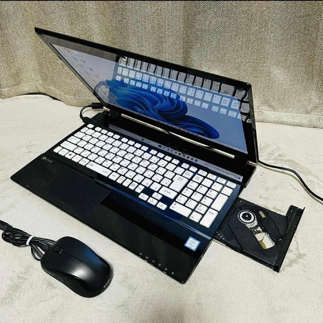 S162 NECノートパソコン WEBカメラSSD第7世代Win11オフィス付き - メルカリ