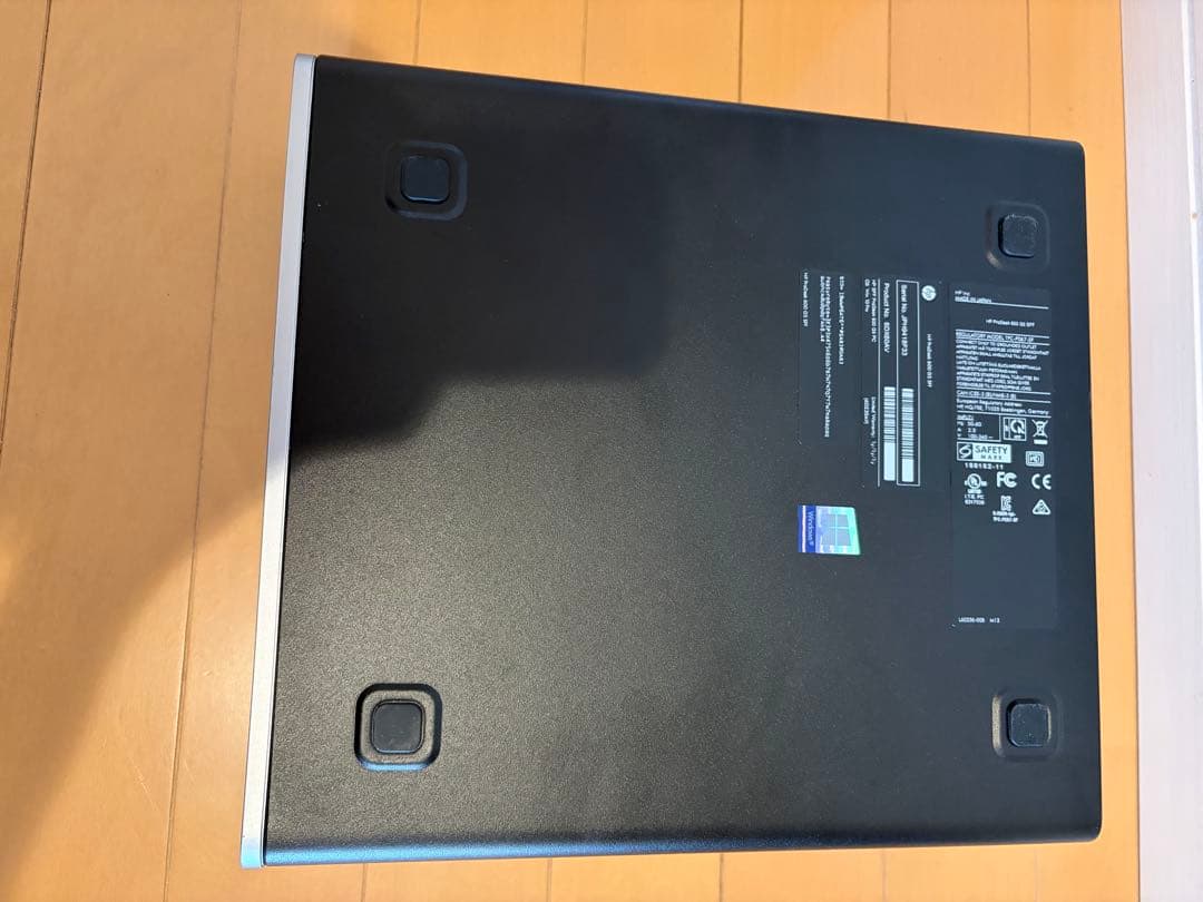 HP ProDesk 600 G5 SFF SSD256G メモリ8G NVNe - メルカリ