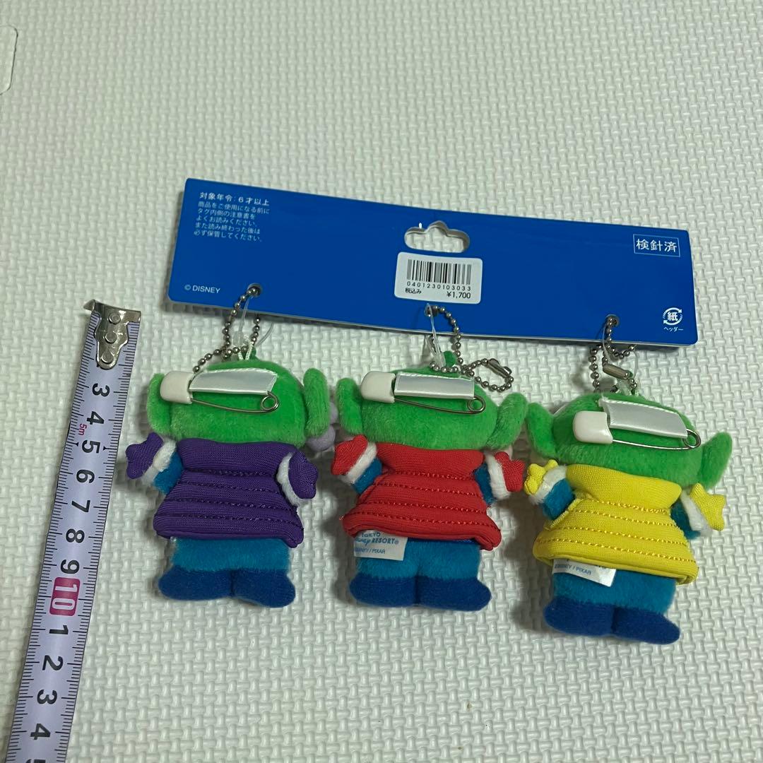 新品　トイストーリー　リトルグリーンメン ぬいぐるみバッジ