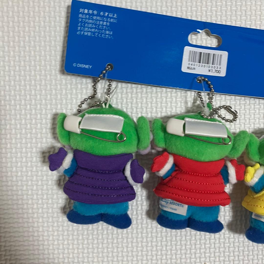 新品　トイストーリー　リトルグリーンメン ぬいぐるみバッジ