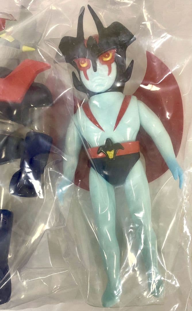 新品未開封】マジンガーZ デビルマン ソフビ 2期 メディコムトイ 面