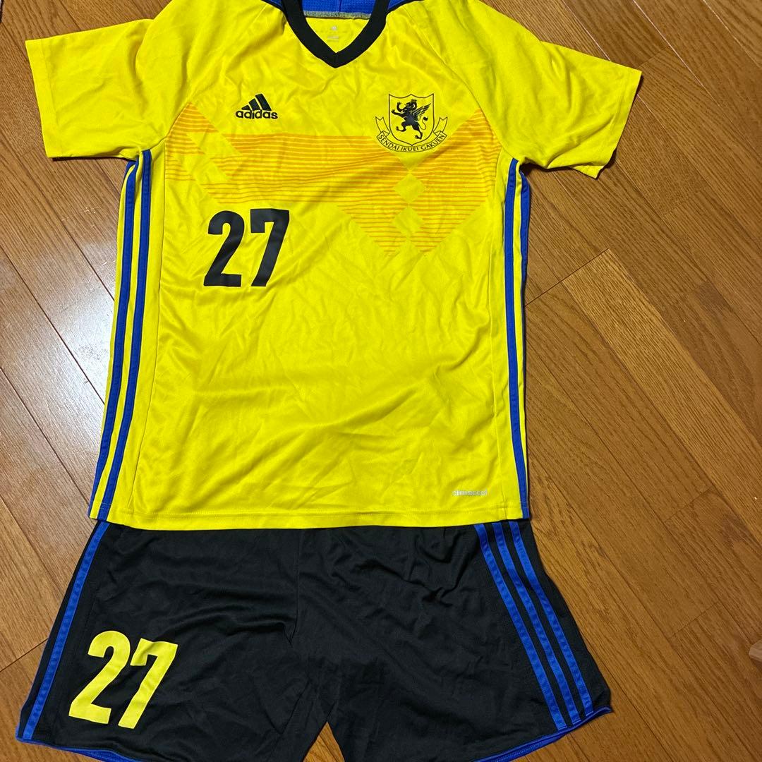 仙台育英サッカーゲームシャツ上下セット - メルカリ