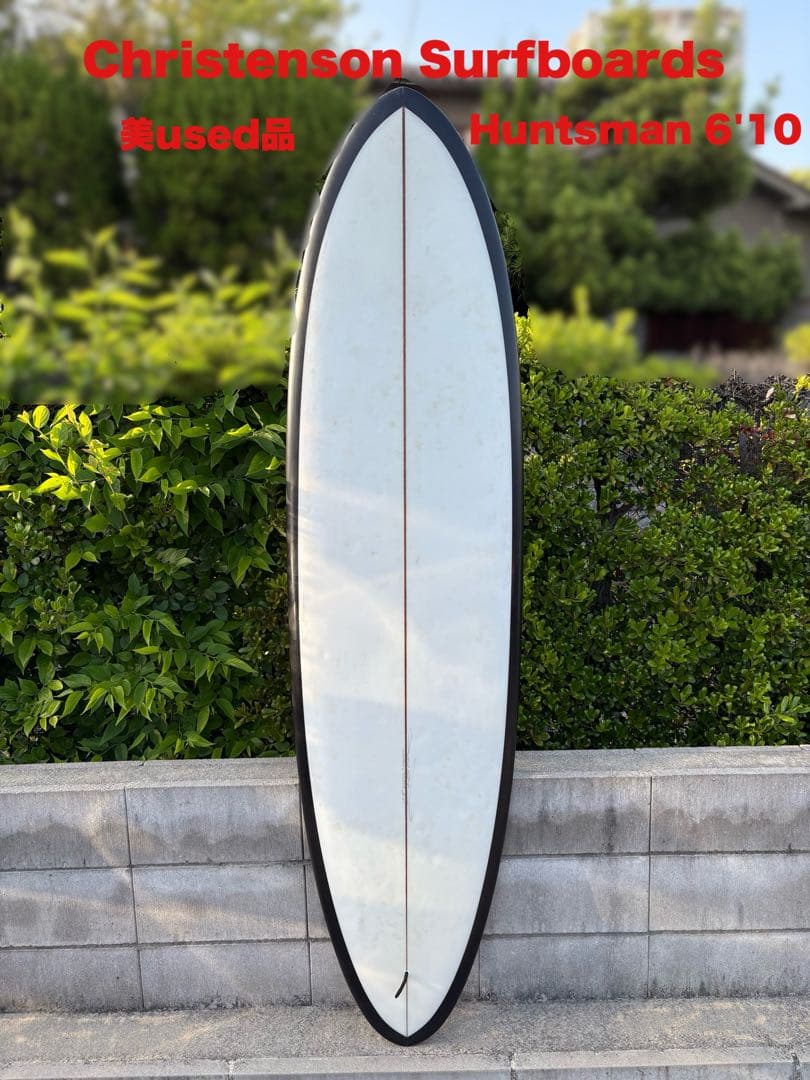 美品 Christenson Surfboards Huntsman 6'10 CHRISTENSON SURFBOARD/クリステンソン HUNTSMAN 7'6