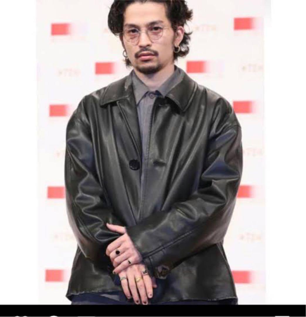 常田大希着用 N. HOOLYWOOD 17AWフェイクレザージャケット - メルカリ