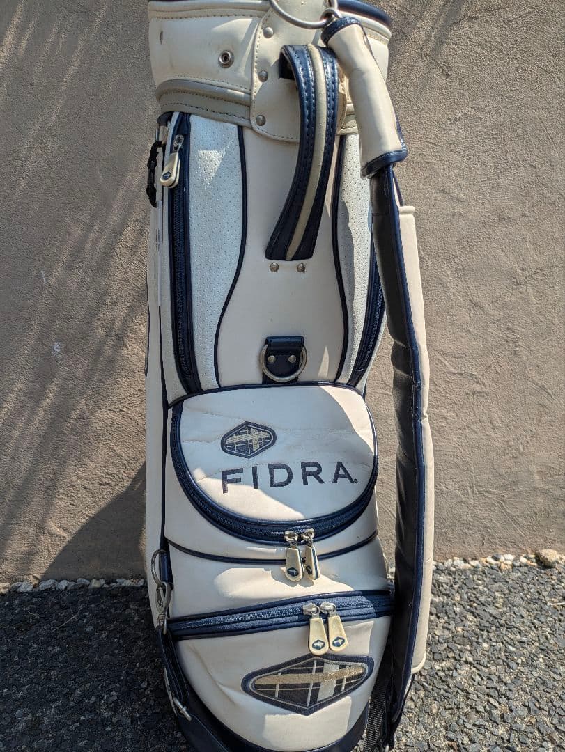 フィドラ大型キャディバッグ中古メンズFIDRAゴルフクラブバッグ