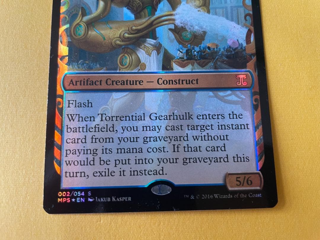 【Foil】奔流の機械巨人 英語 (BA)