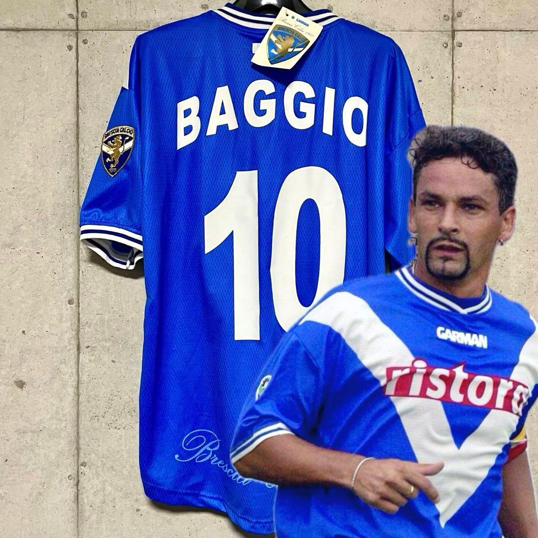 新品/タグ付き】00/01 ブレシア ♯10ロベルト・バッジョ【Lサイズ