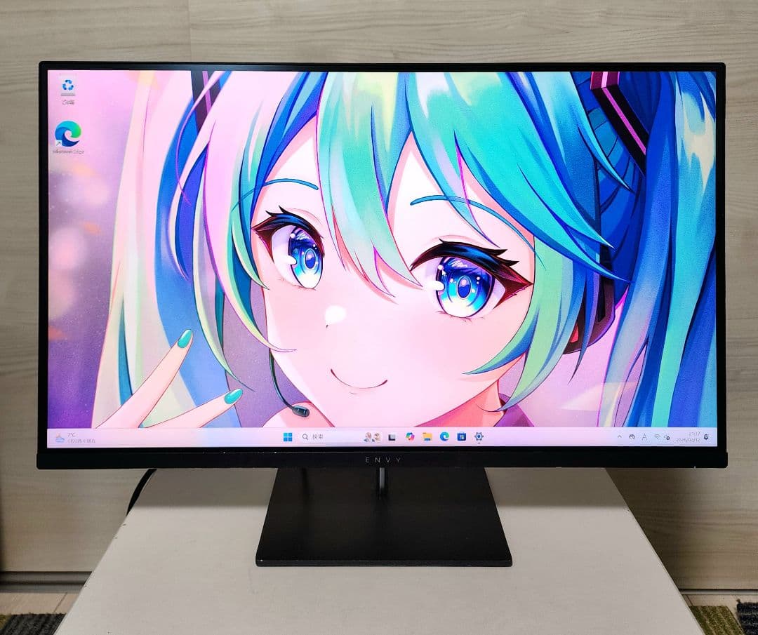 美品 HP ENVY 27s 4k 27インチ IPSモニター - メルカリ
