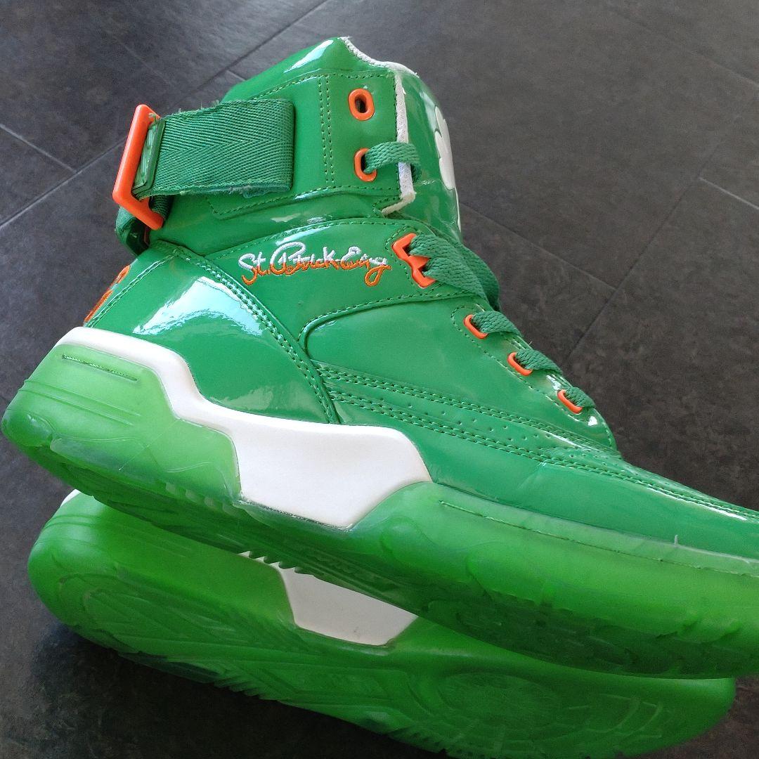 たく様用【EWING ATHLETICS エナメルグリーン】26.5cm 中古