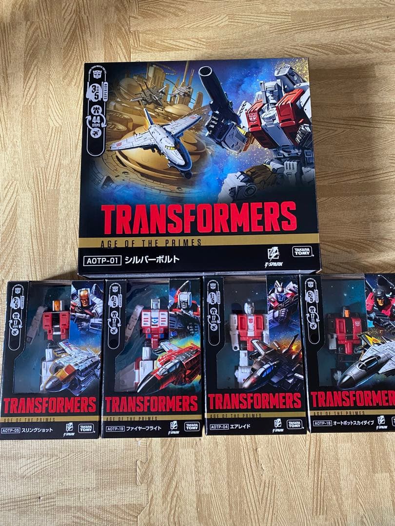 トランスフォーマー AOTP スペリオンセット シルバーボルト - メルカリ