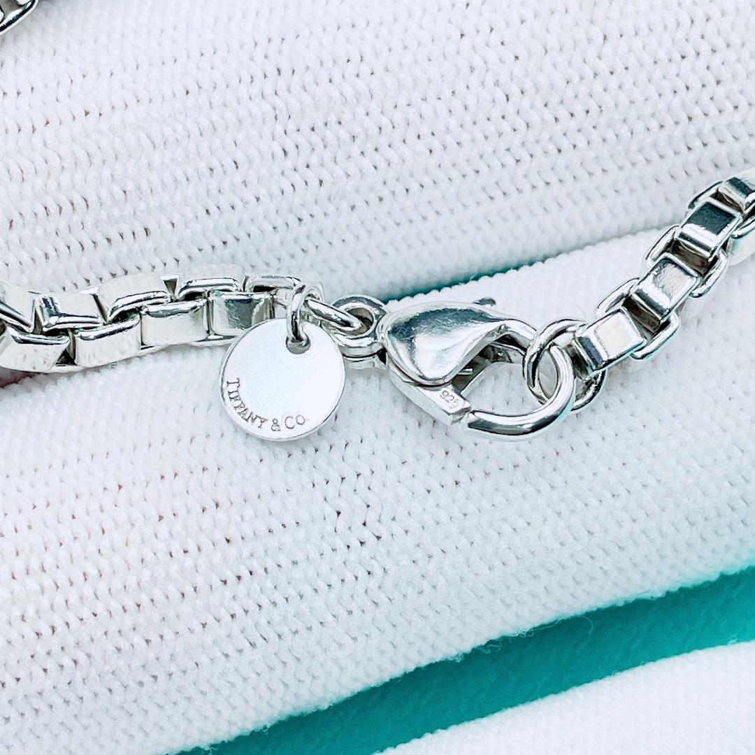 ◇ティファニー◇ 新品仕上済 ベネチアン ブレスレット Ag925 14.62g