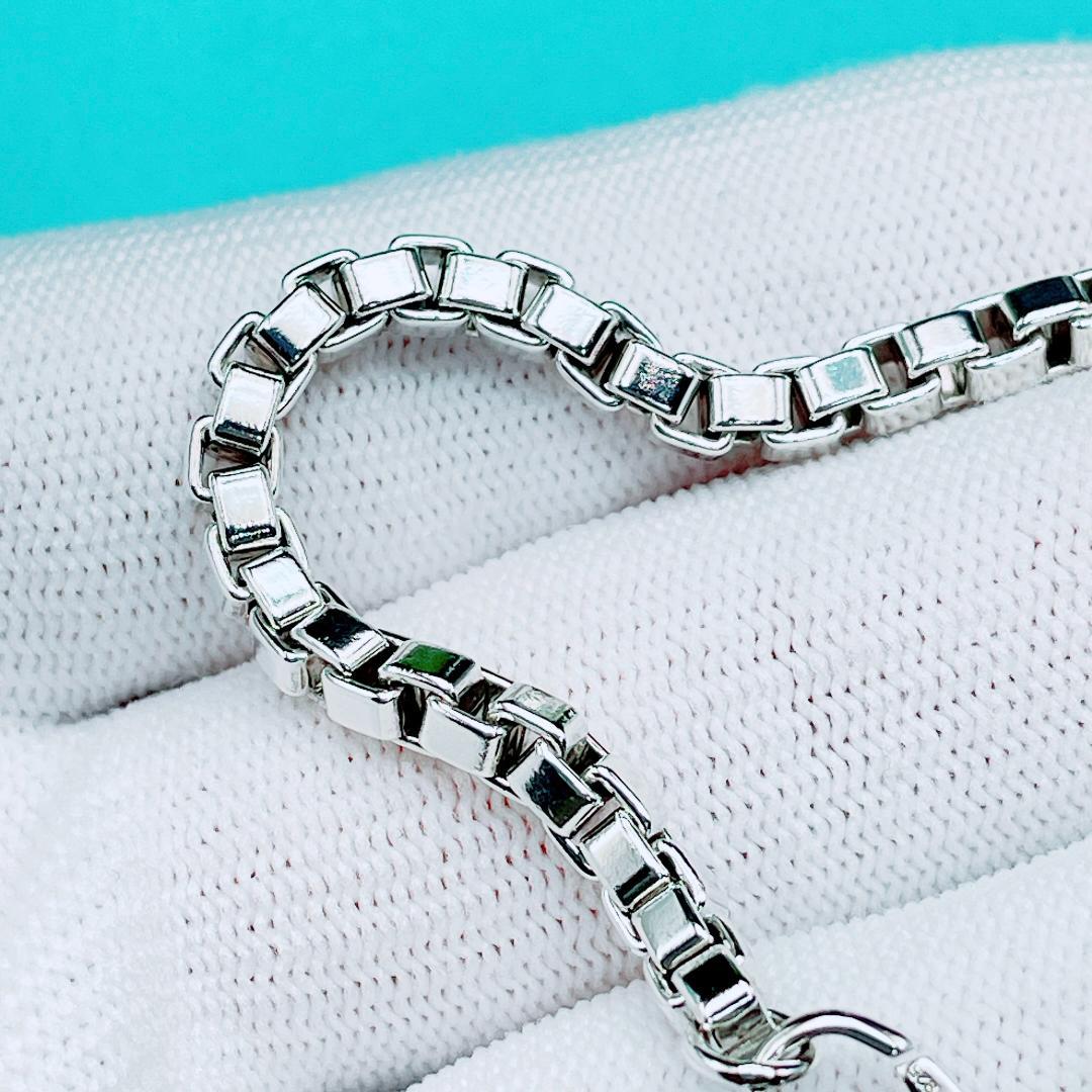 ◇ティファニー◇ 新品仕上済 ベネチアン ブレスレット Ag925 14.62g