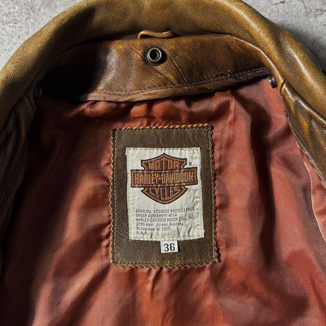 90s ハーレーダビッドソン フライトレザージャケット A-2 G-1 - メルカリ