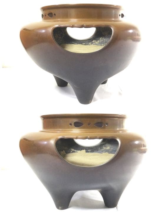 唐銅朝鮮風炉 敬典茶釜 人間国宝 供箱付 茶道具 B494 - メルカリ