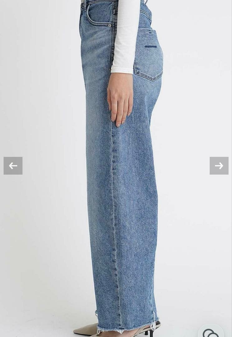 YANUK ヤヌーク　カーブテーパード \"LAURA\" 23