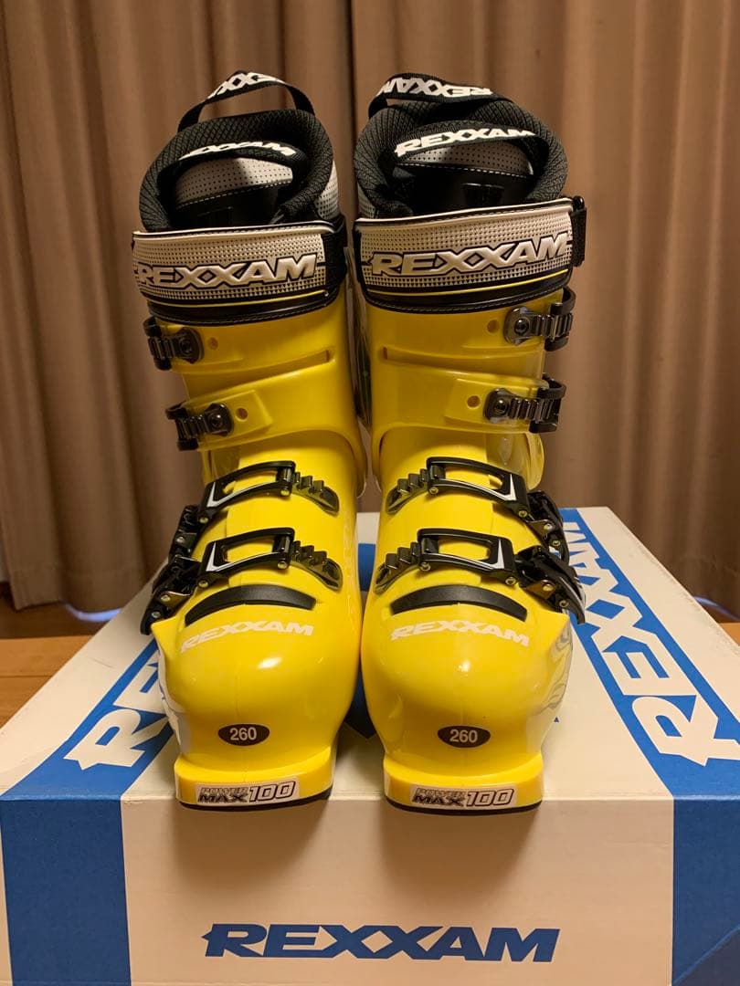 新品・未使用】 REXXAM MAX-110 サイズ26cm イエロー - スキーオリジナル