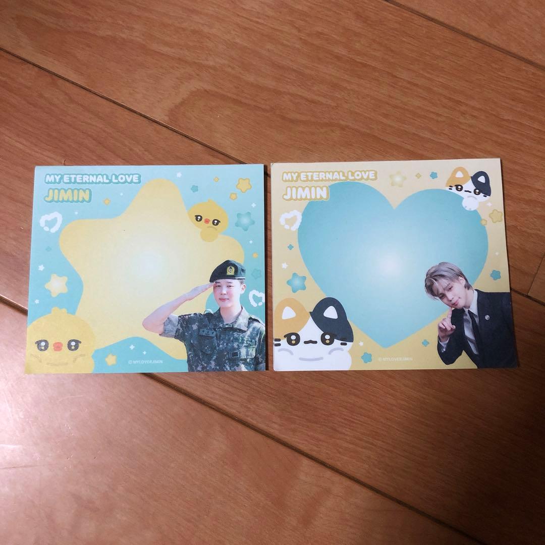 BTS 韓国製作者 ジミンメモセット - メルカリ