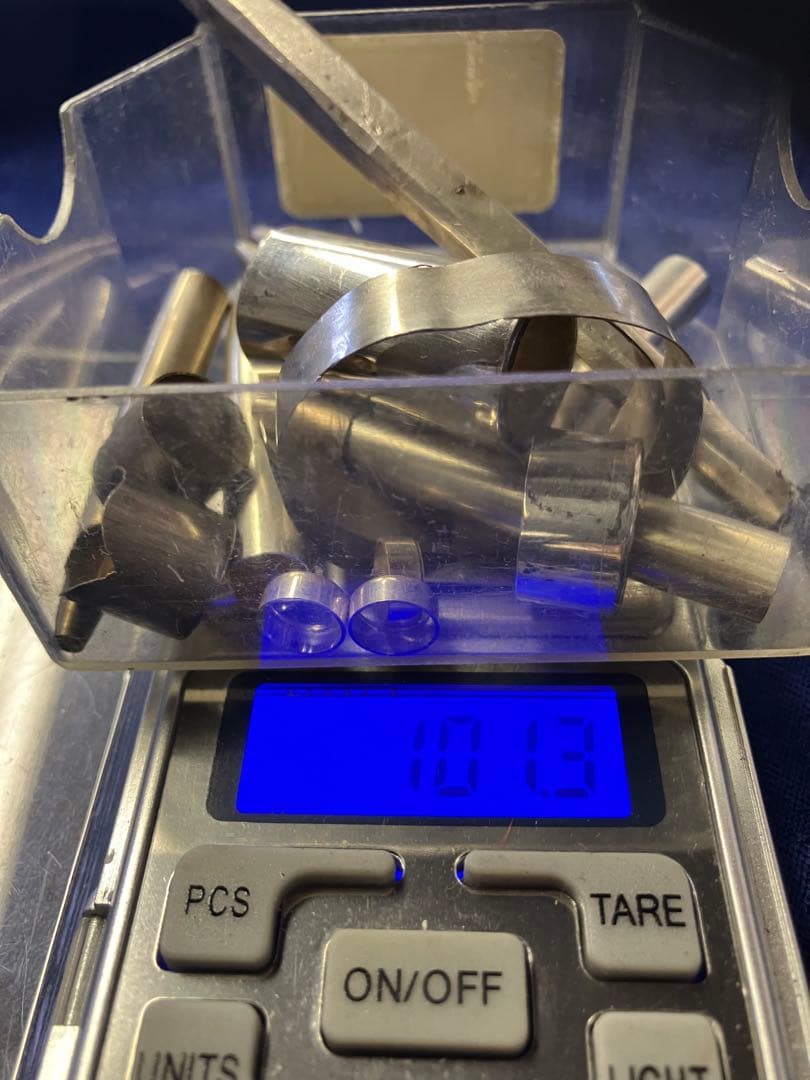 す*！様 シルバー925 万年筆部品 金属製パーツセット 101g 銀細工用 ま