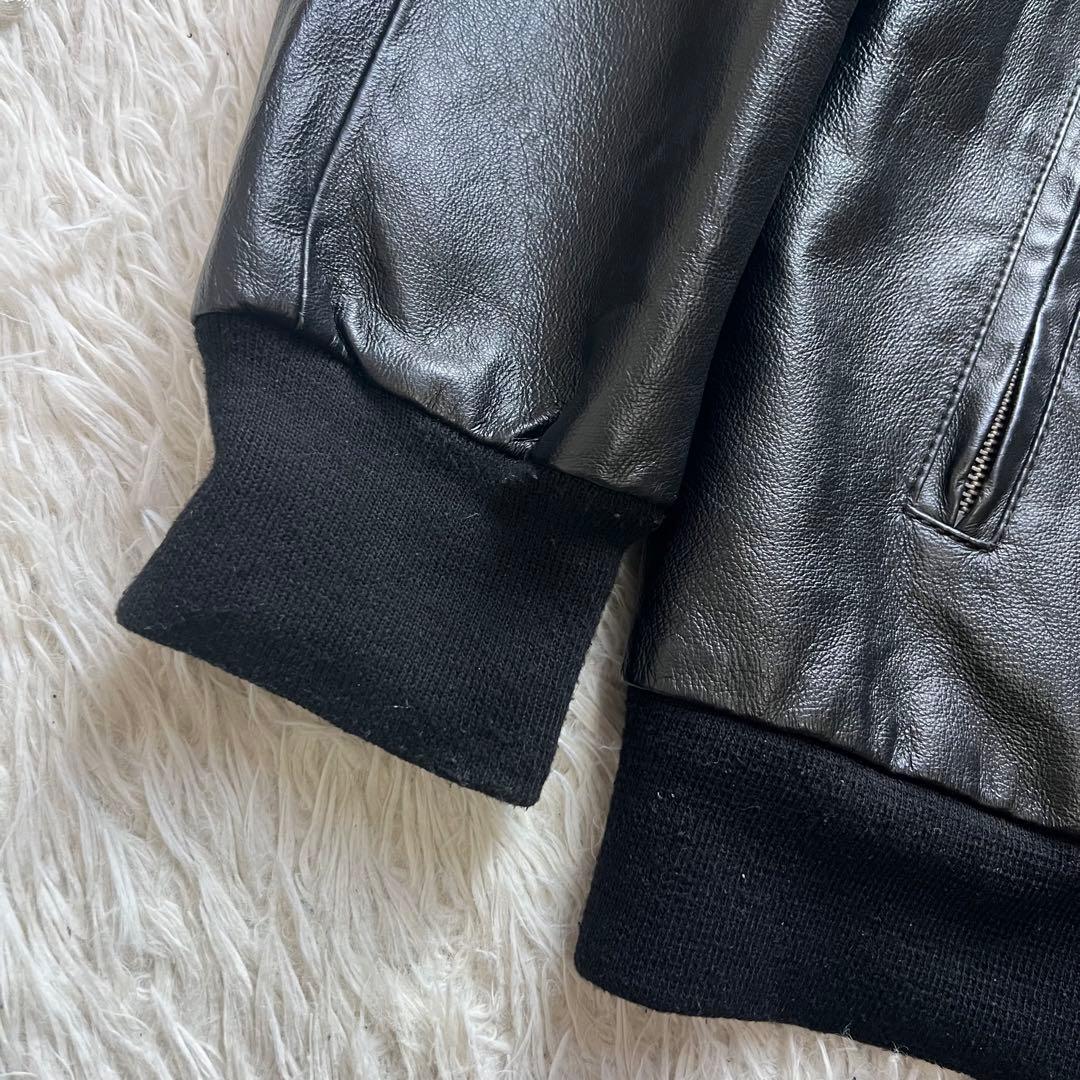 美品！！入手困難！メルセデスベンツ レザージャケット 本革 ブラック