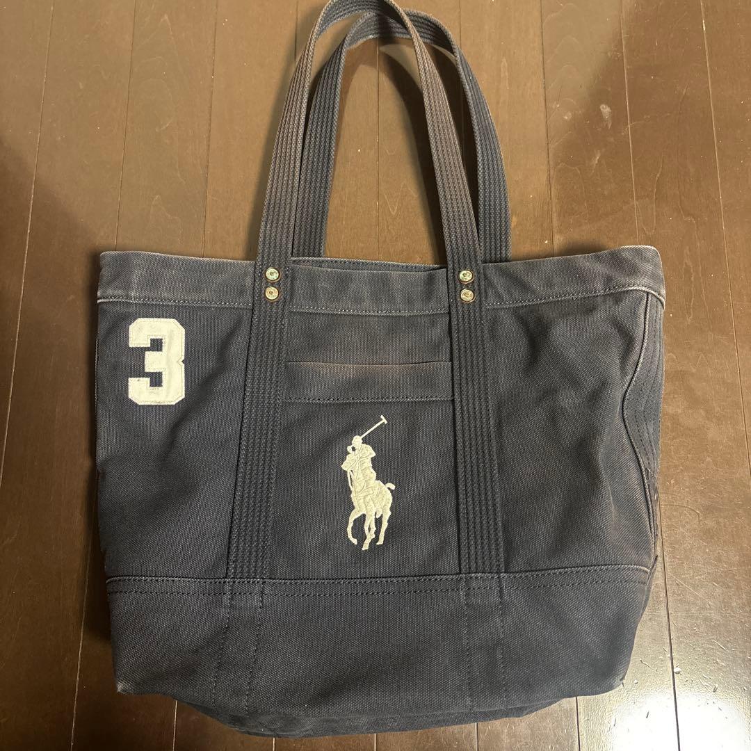 ε*ʞ様 ラルフローレン トートバッグ ビッグポニー刺繍 - メルカリ