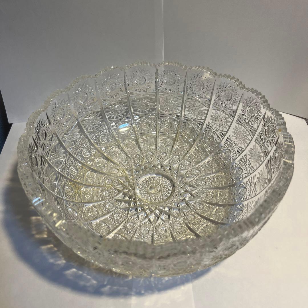 BOHEMIA CRYSTAL ボヘミアクリスタル サラダボウル - メルカリ