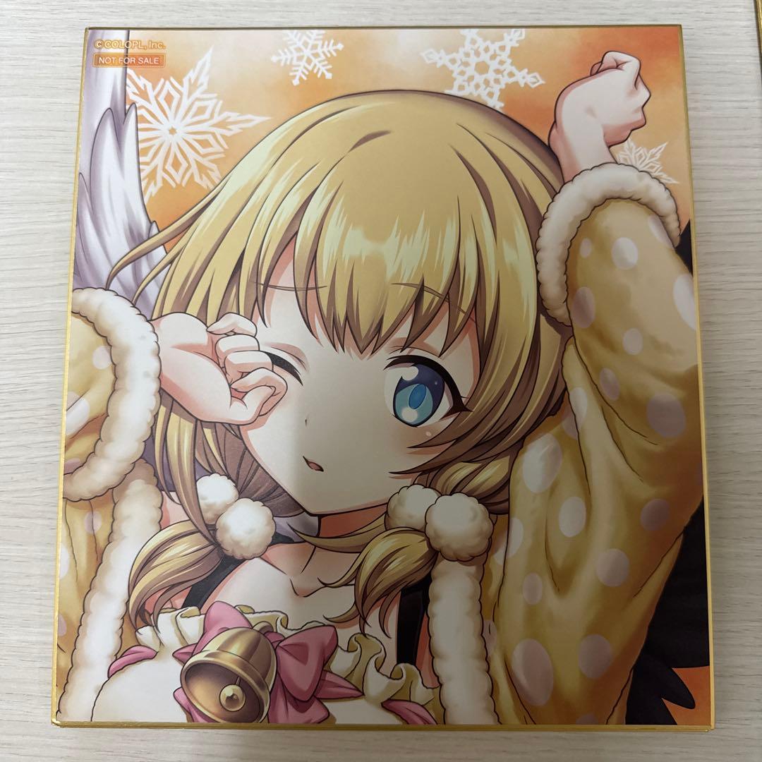 白猫プロジェクト ウィンターくじ 当選 色紙セット - メルカリ