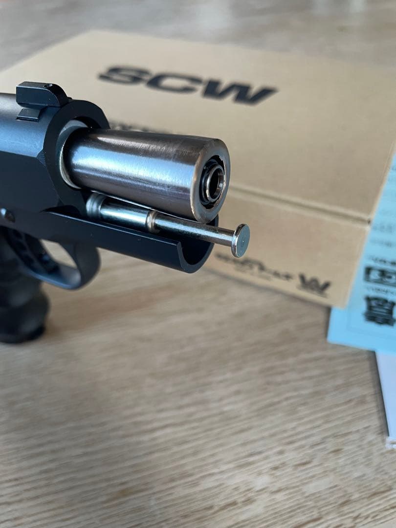 WA コルトディフェンダー ブラックVer. 実物ホーググリップ付き - メルカリ