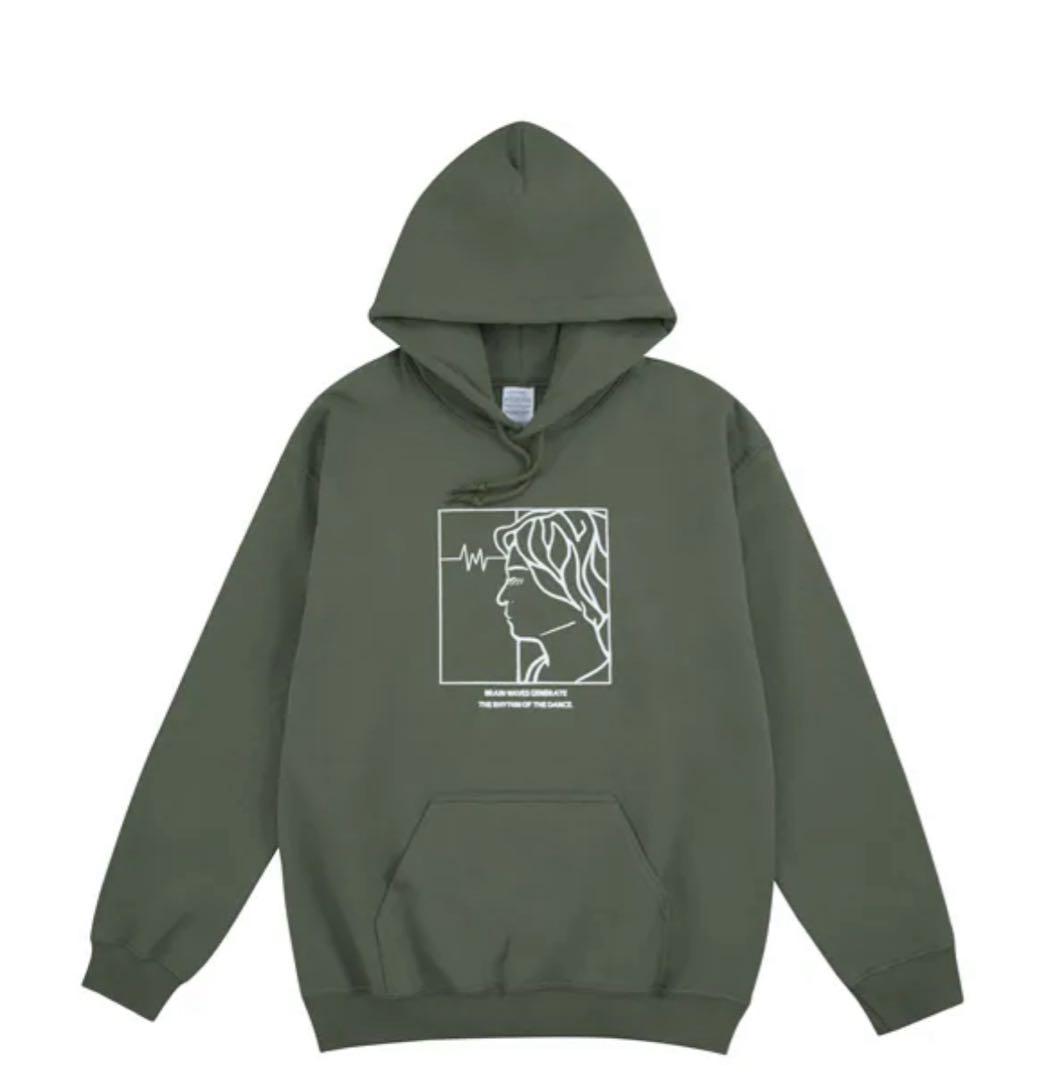 【未開封未使用】Hoody Olive Green(HAYATE)