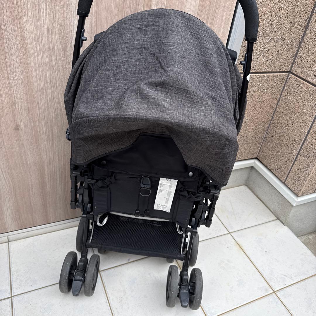 Joie 折りたたみ式 ベビーカー グレー