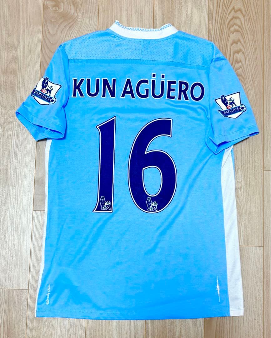正規品】マンチェスターシティ2011/12アグエロ ホーム