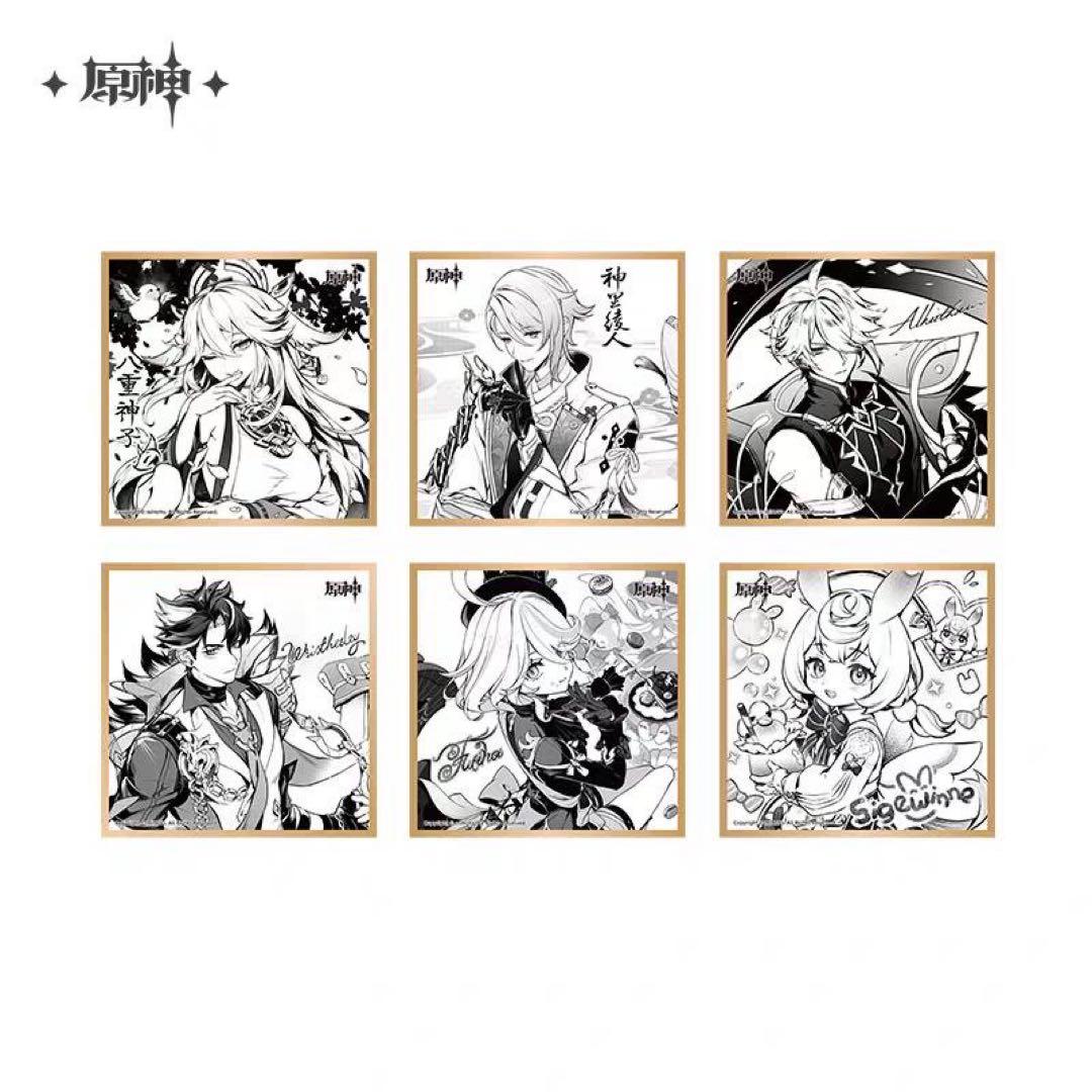 公式正規品 原神 アルハイゼン 色紙 記念色紙 フェス 特典 - メルカリ