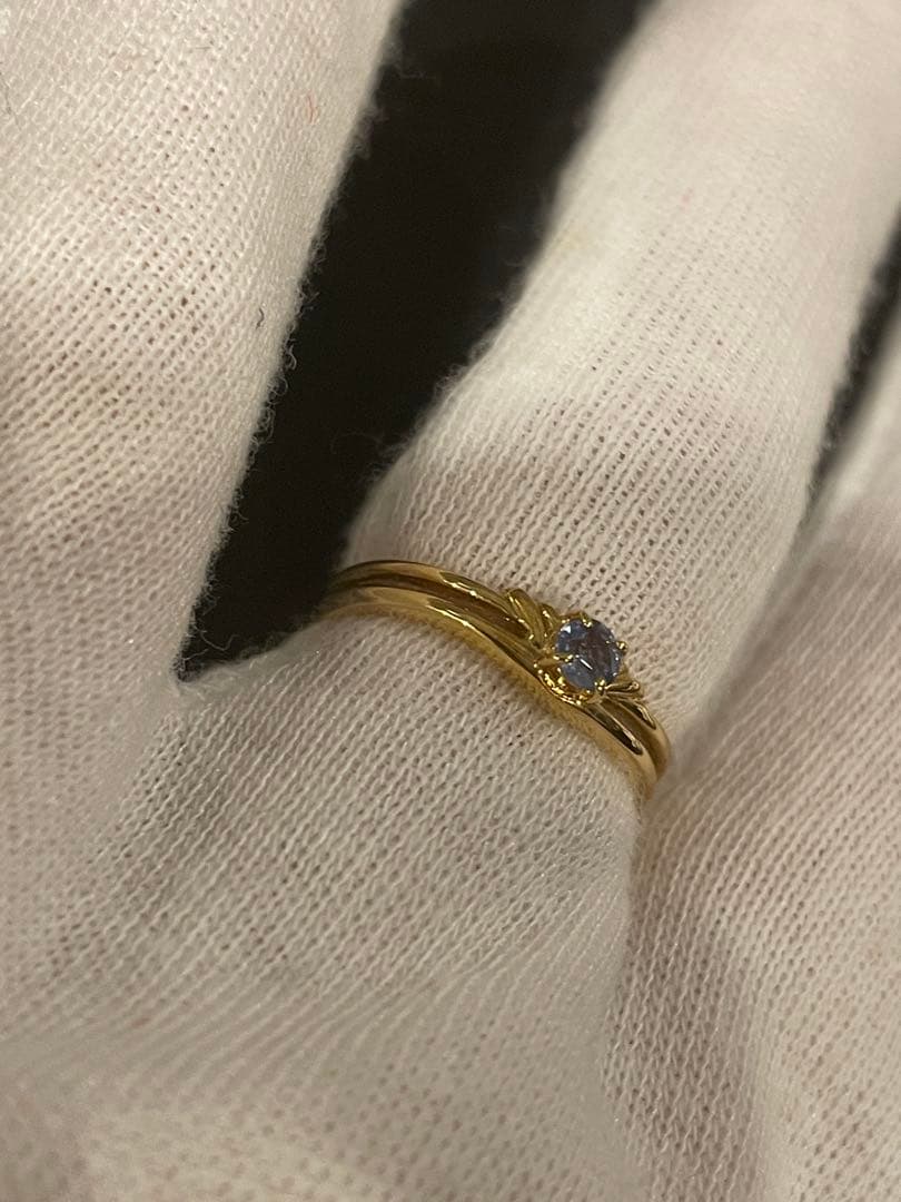 ジュエリーマキ K18リング k18 18金指輪 サファイヤ 18金 ゴールド