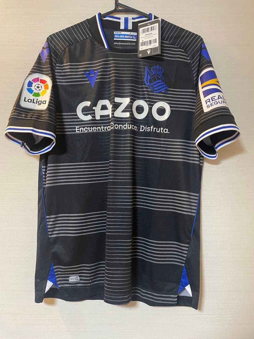 ダビドシルバ レアルソシエダ 22-23 アウェイユニフォーム スペイン