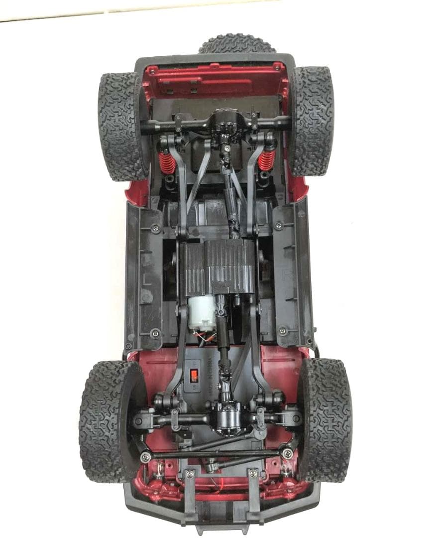 1/16サイズ　４WD　オフロードカーラジコン　WPL　C54-1レッド