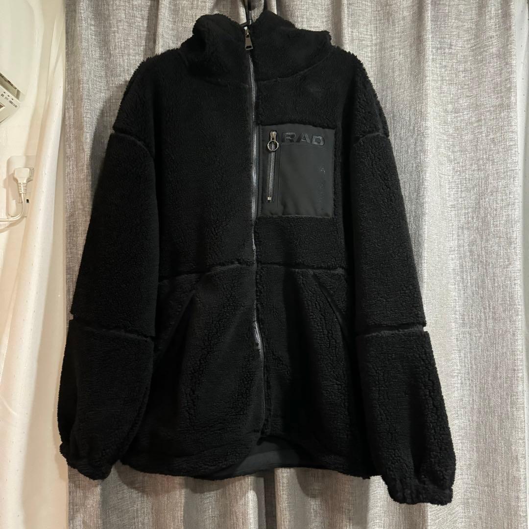【受注生産】RADMARKET BOA HOODIE ブラック FREEサイズ