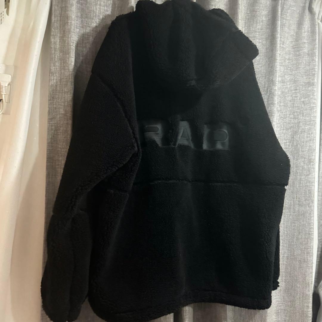 【受注生産】RADMARKET BOA HOODIE ブラック FREEサイズ