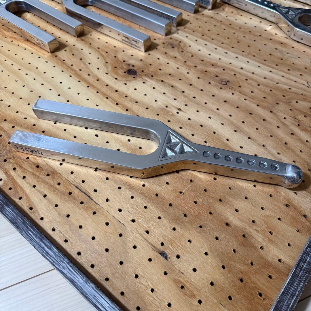 【希少】F342Hz 大型音叉 スピリチュアル治癒 美しい音色