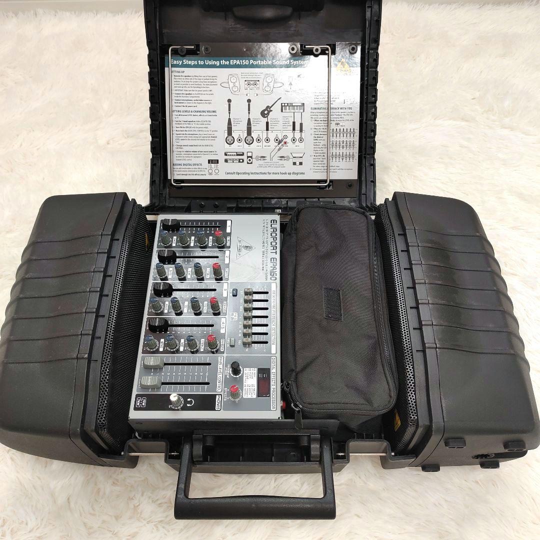 希少品】ベリンガー EPA150 PAシステム ミキサー スピーカー - メルカリ