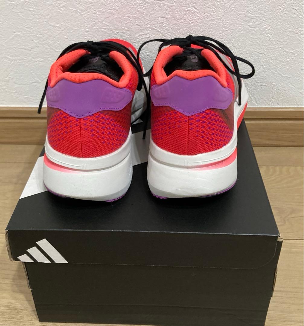 【新品】ADIZERO SL2 M 25.0cm レッド/シルバー 箱付き