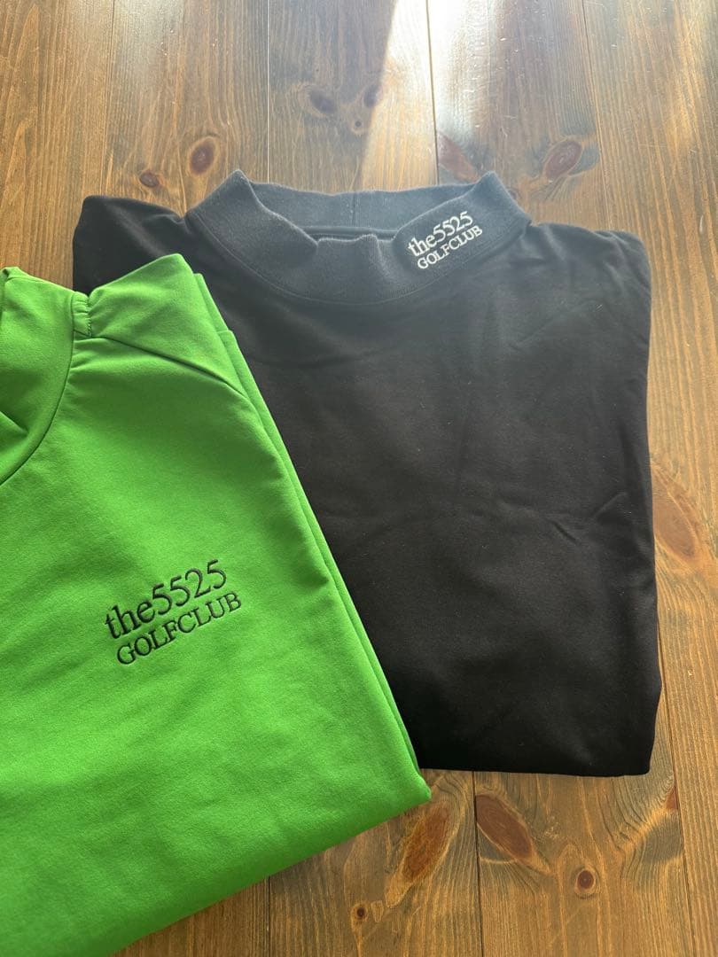 美品☆5525golf モックネックセット☆ビームスゴルフクラブハウス