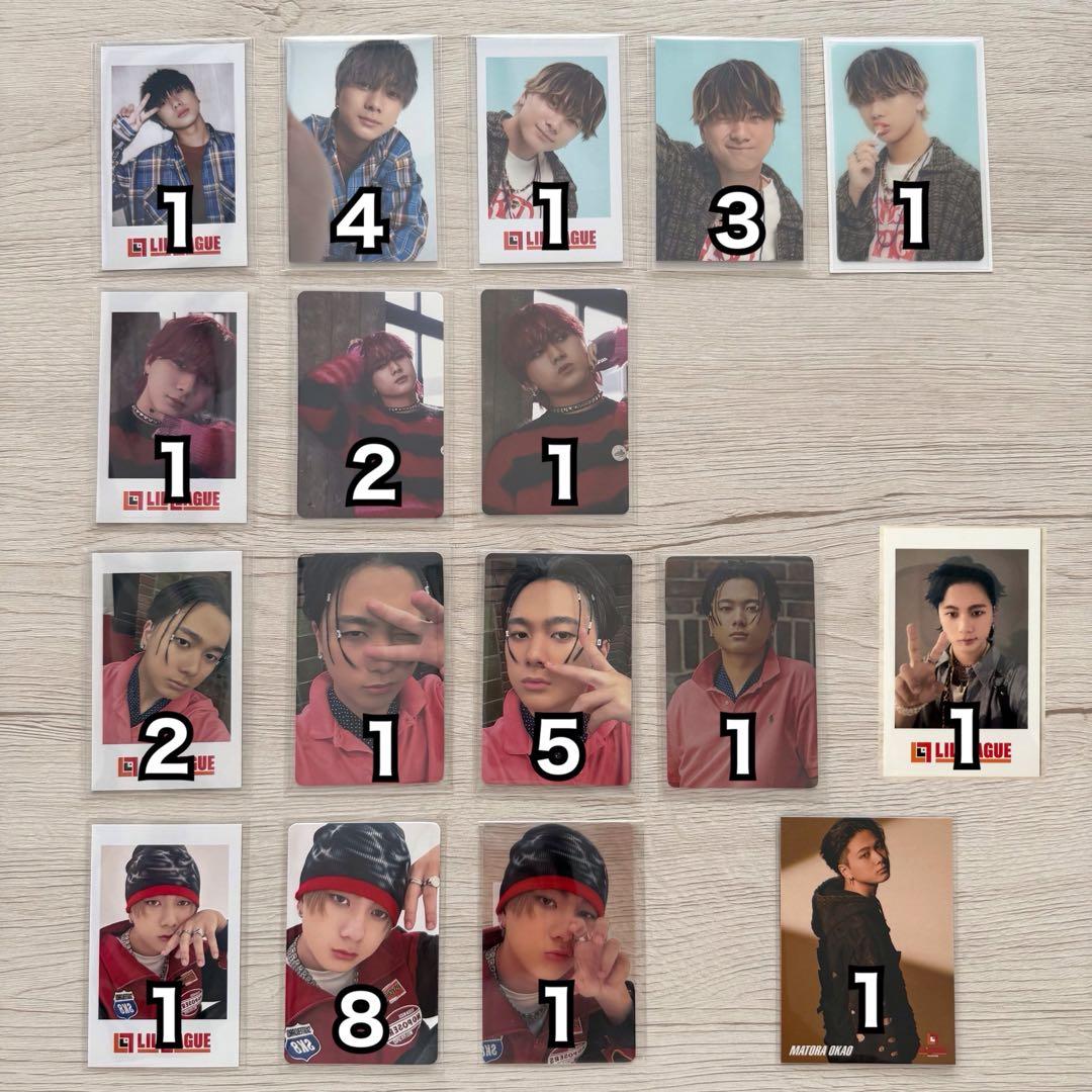 LIL LEAGUE 岡尾真虎 グッズ まとめ売り