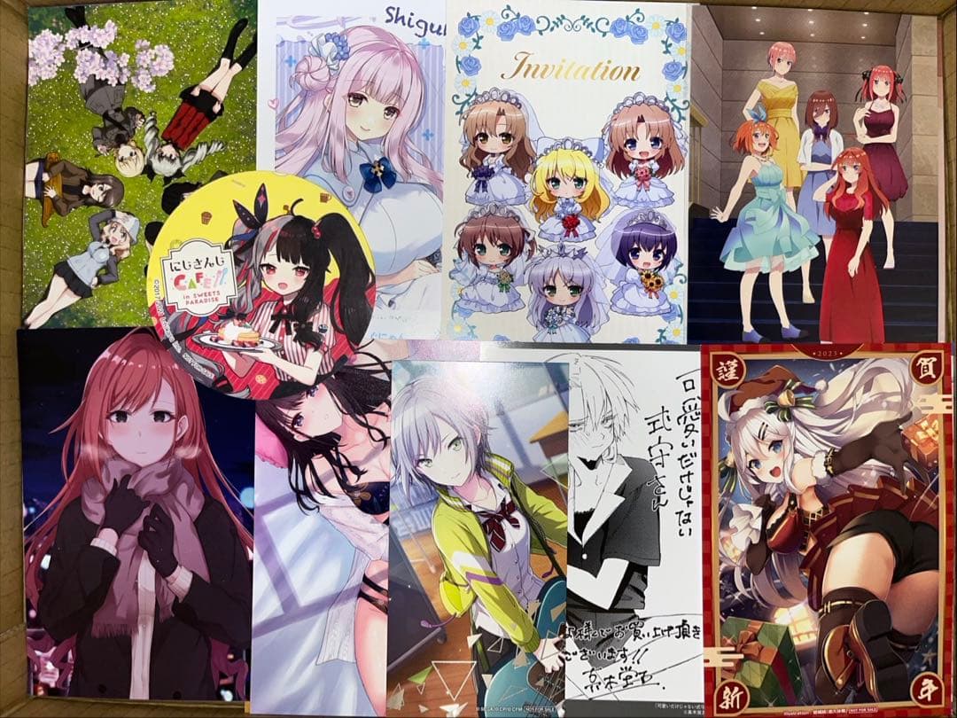 アニメグッズ キャラクターグッズ 紙雑貨 紙類 1000点以上 大量 まとめ